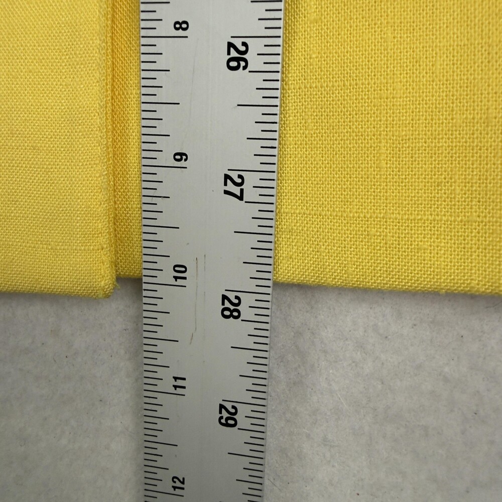 Vintage 80s SASSON Longline Blazer Open Front Bright Yellow Power Dressing Sz S - Picture 9 of 12